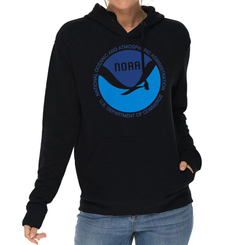 Noaa National Oceanic And Atmospheric Administration T Shirt Lightweight Hoodie by cm-arts | Artistshot