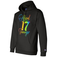 17 Years Old Gifts 17 Officialnager 17th Birthday Girls Champion Hoodie | Artistshot