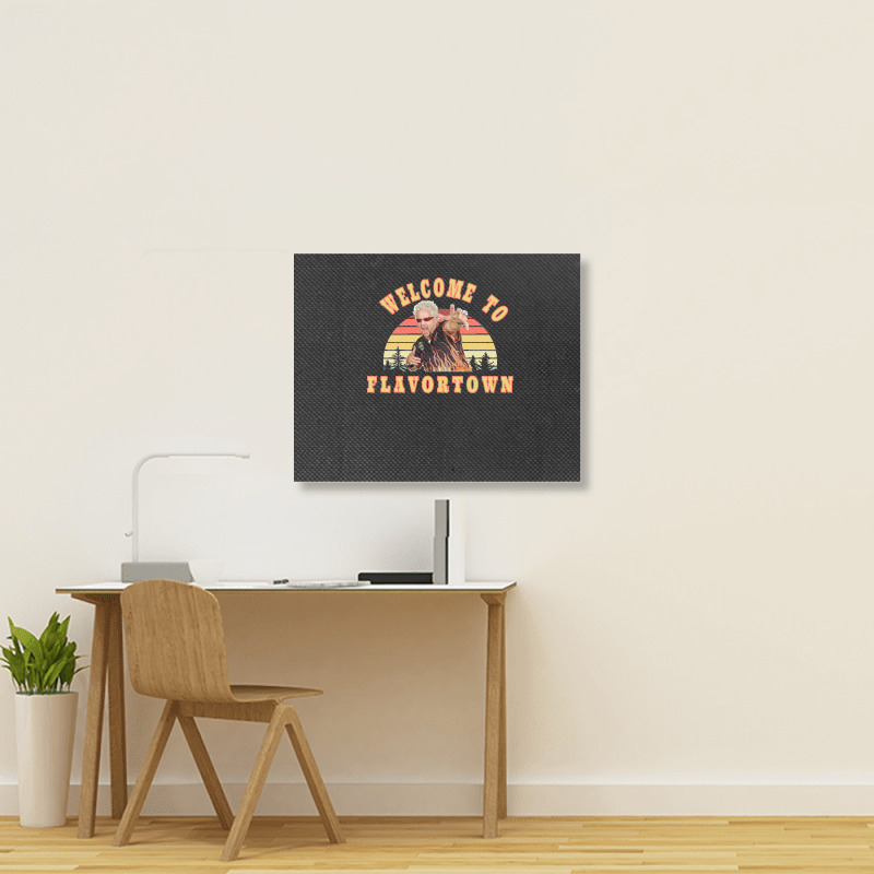 New Guy Fieri Fans Flavortown Classic Landscape Canvas Print | Artistshot