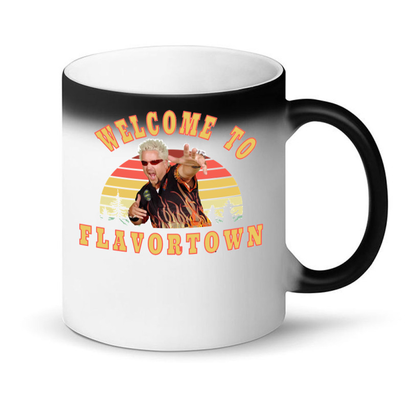 New Guy Fieri Fans Flavortown Classic Magic Mug | Artistshot