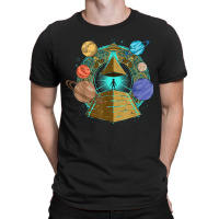 Sci Fi Ufo Abduction Pyramids Ancient Egypt Science Alien T-shirt | Artistshot