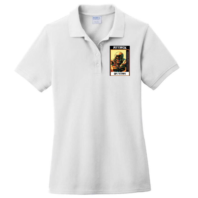 Armored Titan-1zl3q Ladies Polo Shirt by huynhhuutrunghpa | Artistshot