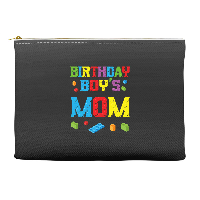 Master Builder Birthday Boy's Mom Building Bricks Blocks  Copy Accessory Pouches | Artistshot