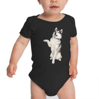 Siberian Husky T Shirt Baby Bodysuit | Artistshot