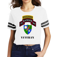 Us Army Ranger   75th Ranger Regiment   Veteran Black Zip Hoodie Scorecard Crop Tee | Artistshot