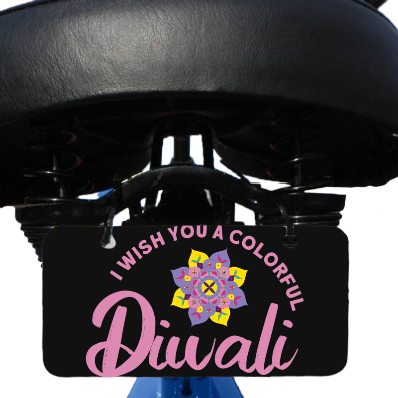 Shubh Deepalawi Colorful Diwali Diwali  Copy Copy Copy Bicycle License Plate | Artistshot