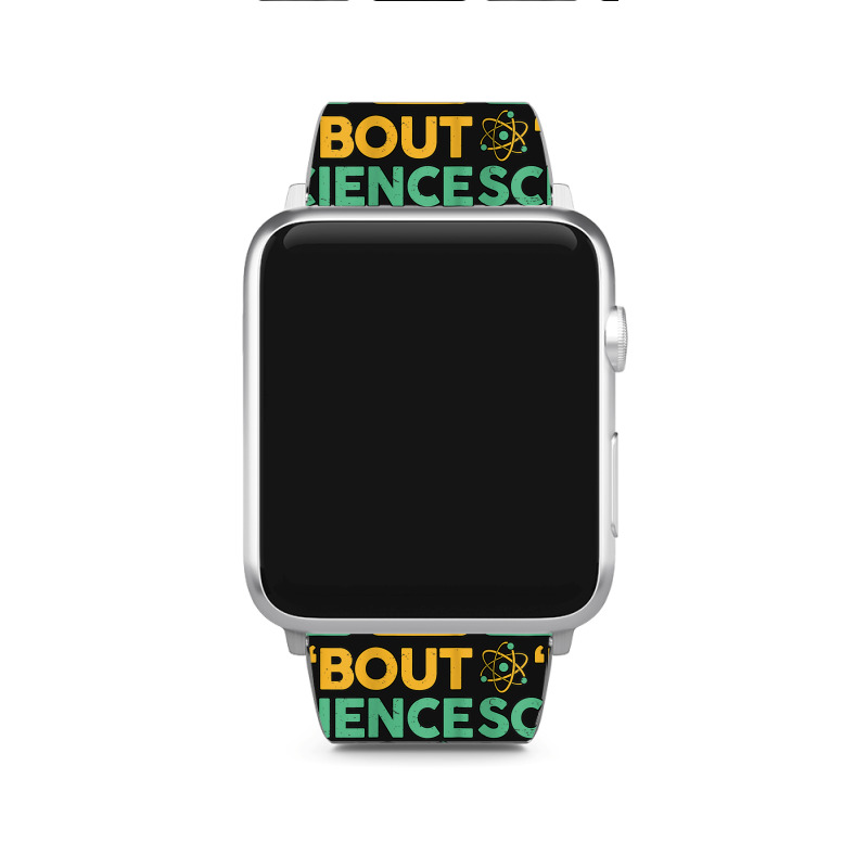 Womens Teacher Shirt Let's Taco Bout Science Cute Chemistry Physics Apple Watch Band | Artistshot