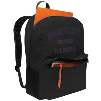 Granite City Illinois Il Vintage State Athletic Style Backpack | Artistshot