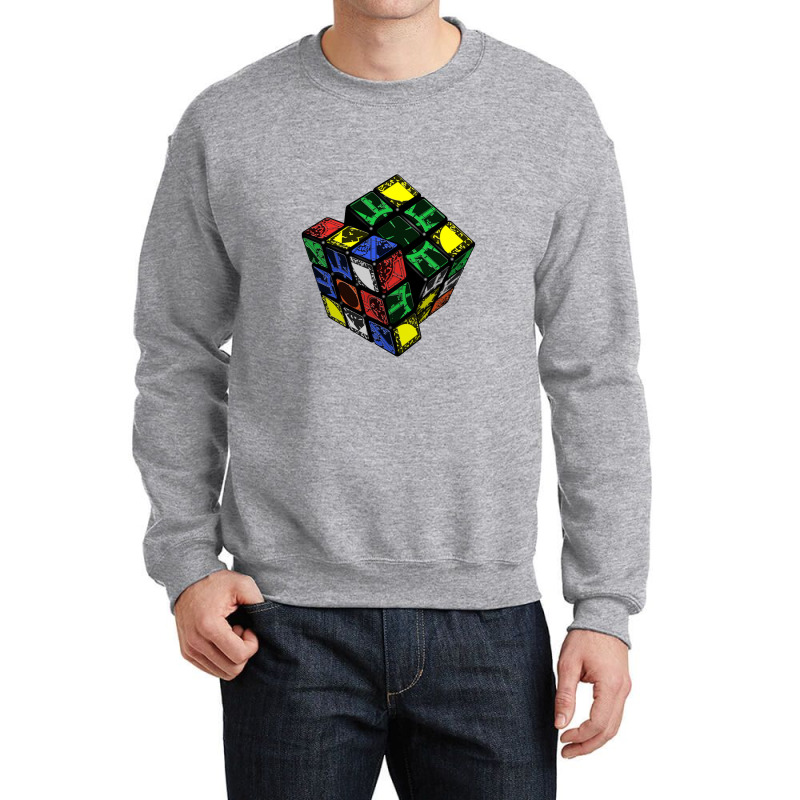 Rubik's Lament Ii, Pride Crewneck Sweatshirt by tanahlampang | Artistshot