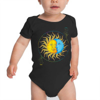 Sun Moon Celestial Body Universe Bohemian Astrology Baby Bodysuit | Artistshot