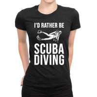 Lover Gift Cool Scuba Mens Funny Ladies Fitted T-shirt | Artistshot