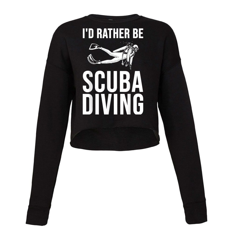 Lover Gift Cool Scuba Mens Funny Cropped Sweater by ElisaArtists | Artistshot