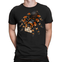 Red Orange Knee Tarantula Spider Hugs T-shirt | Artistshot