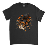 Red Orange Knee Tarantula Spider Hugs Classic T-shirt | Artistshot