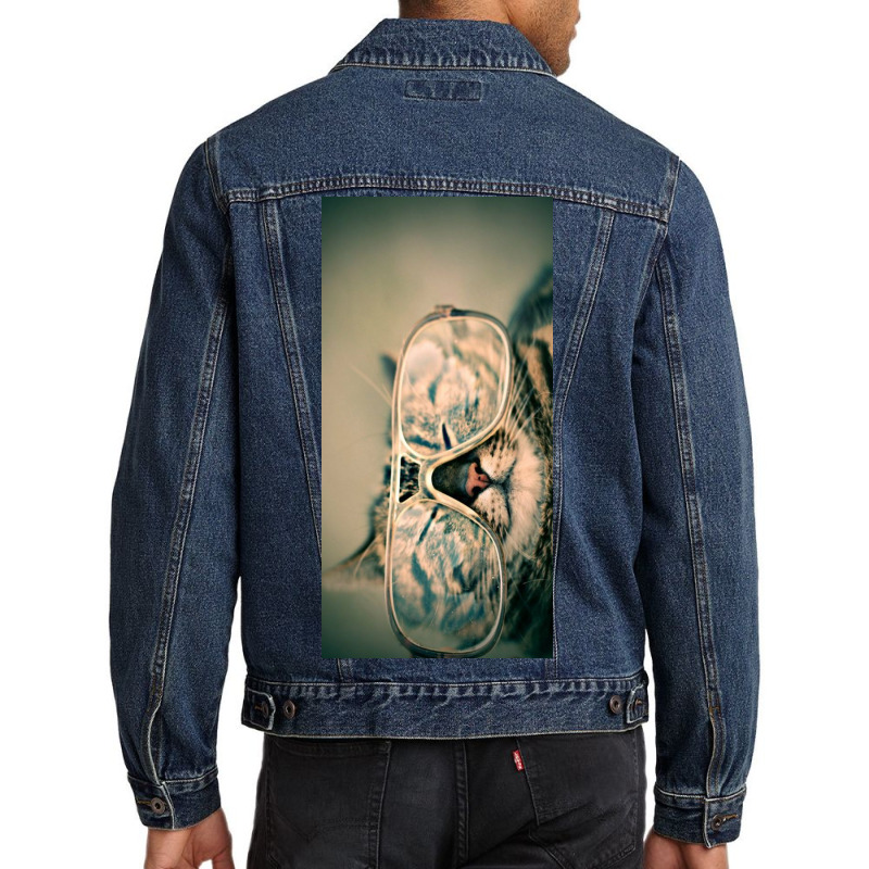 Cat, Project Men Denim Jacket by Moll | Artistshot