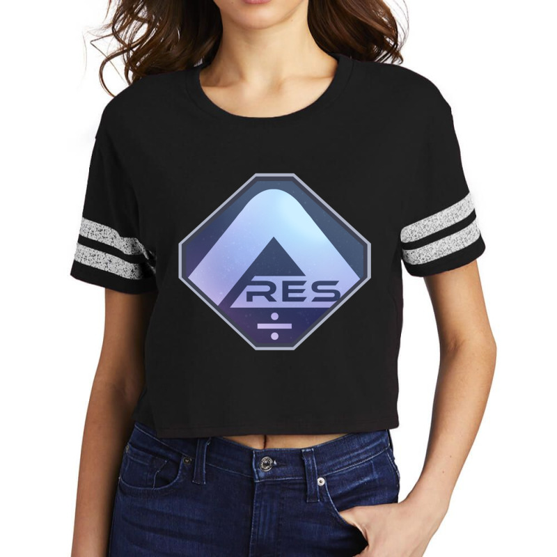 Ares Division Scorecard Crop Tee by HARRIETNELSON | Artistshot