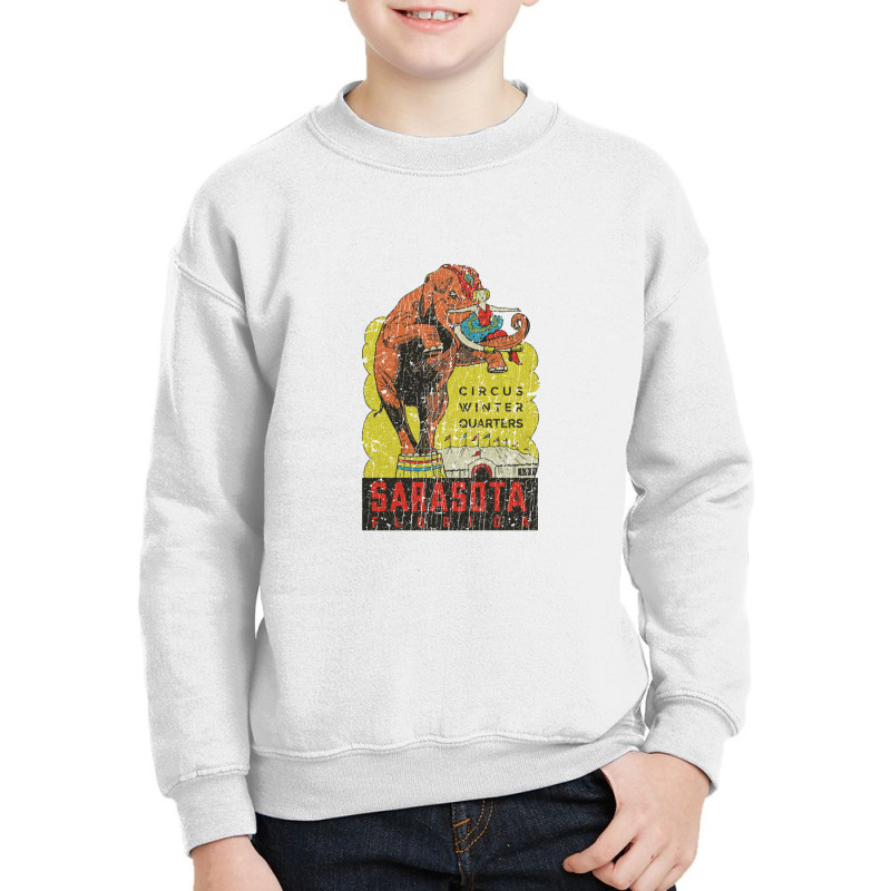 Sarasota Circus Winter Quarters 1927, Circus Youth Sweatshirt by tanahlampang | Artistshot