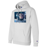 Cat. Astronauts,  Space, Stars, Astronaut, Galaxy, Moon, Planets, Cool Champion Hoodie | Artistshot