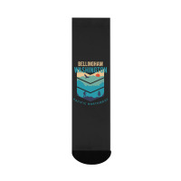 Bellingham Washington Native Hometown Pacific Northwest Crew Socks | Artistshot