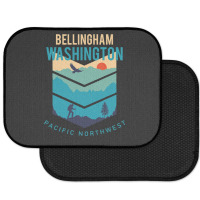 Bellingham Washington Native Hometown Pacific Northwest Rear Car Mat | Artistshot