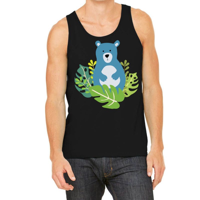 Wild Bear T  Shirtcute Bear In The Forest T  Shirt Tank Top | Artistshot