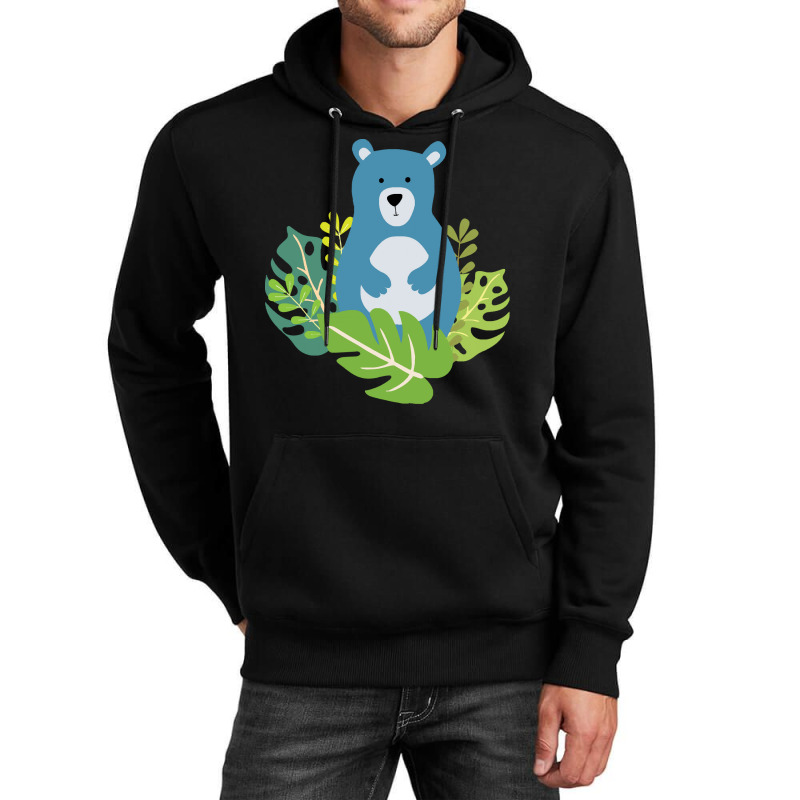 Wild Bear T  Shirtcute Bear In The Forest T  Shirt Unisex Hoodie | Artistshot