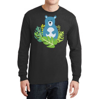 Wild Bear T  Shirtcute Bear In The Forest T  Shirt Long Sleeve Shirts | Artistshot