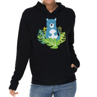 Wild Bear T  Shirtcute Bear In The Forest T  Shirt Lightweight Hoodie | Artistshot