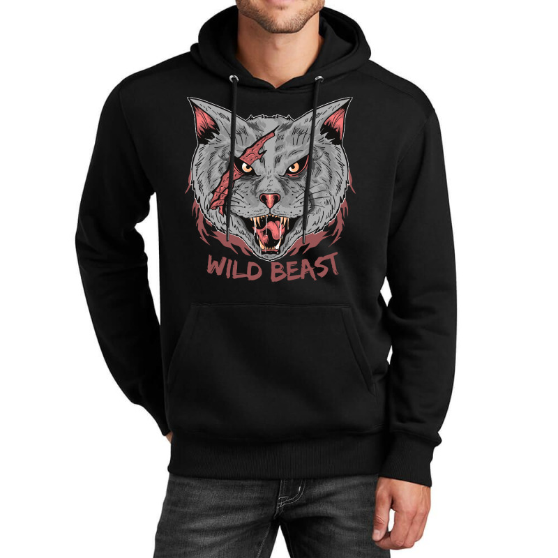 Wild Cat T  Shirt Wild Cat T  Shirt Unisex Hoodie | Artistshot