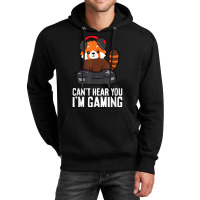 Red Panda Gaming Can't Hear You I'm Gaming Red Panda Unisex Hoodie | Artistshot