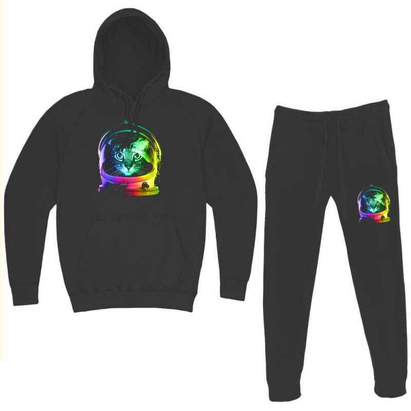 Astronaut Cat Hoodie & Jogger Set | Artistshot