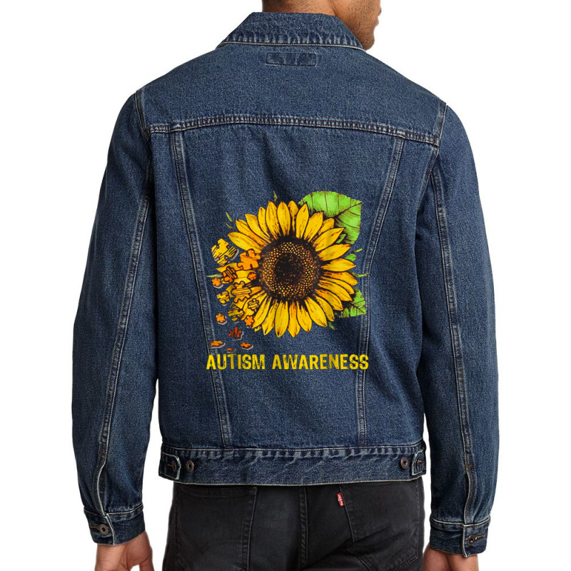 Autism Awareness Men Denim Jacket | Artistshot