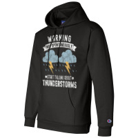 Storm Chaser Thunderstorm Storm Chasing Tornado Champion Hoodie | Artistshot