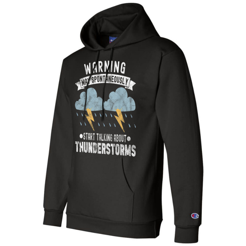 Storm Chaser Thunderstorm Storm Chasing Tornado Champion Hoodie by Uniform | Artistshot