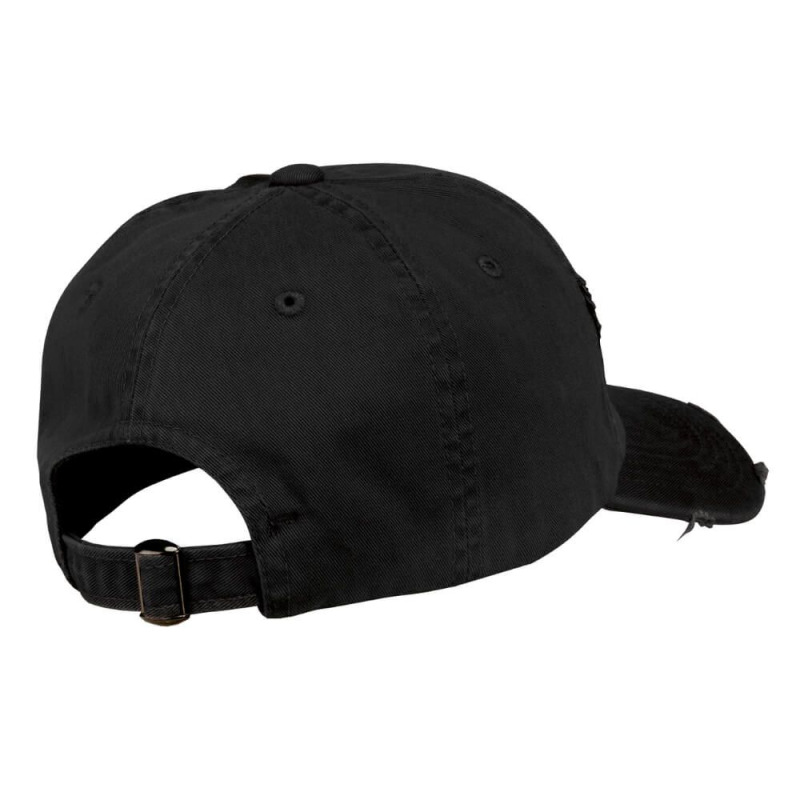 Urban City Silhouetted Tonal Black & White Graphic Vintage Cap by cm-arts | Artistshot