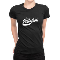 Destroy Capitalism Ladies Fitted T-shirt | Artistshot