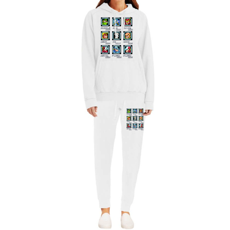 Nes Retro Video Game Mega Man Bosses Duvet Shirt Mug Sweater Hoodie & Jogger set by CAROLEEGRAY | Artistshot