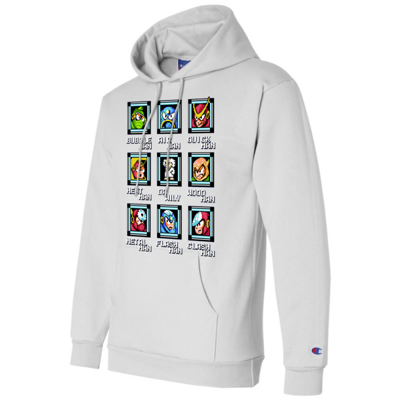 Nes Retro Video Game Mega Man Bosses Duvet Shirt Mug Sweater Champion Hoodie by CAROLEEGRAY | Artistshot