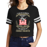 It Can Not Be Inherited Nor Purchased, Combat Engineer Scorecard Crop Tee | Artistshot