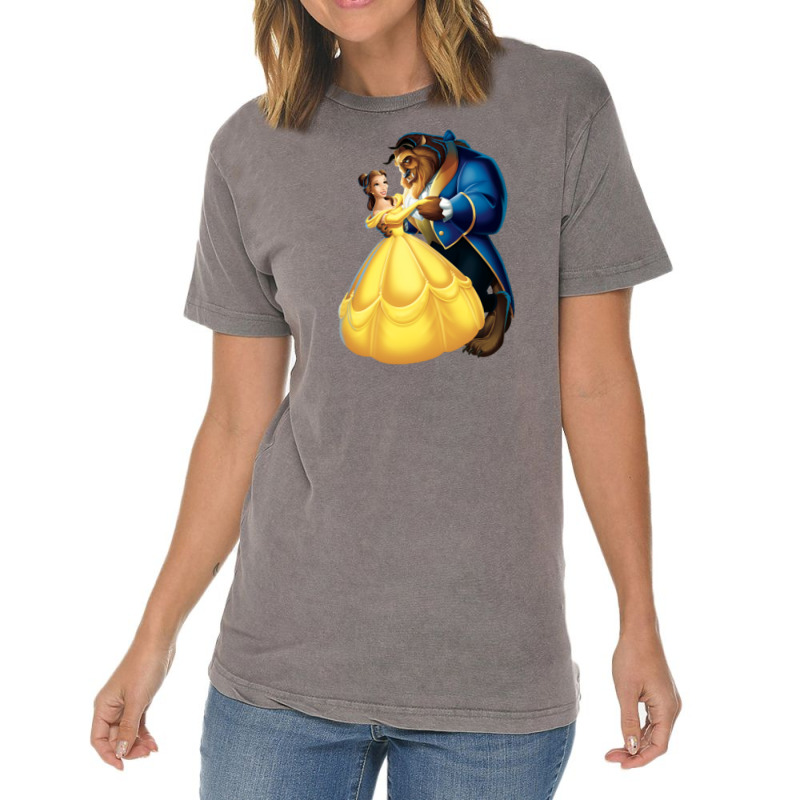 Beauty And The Beast Vintage T-shirt | Artistshot