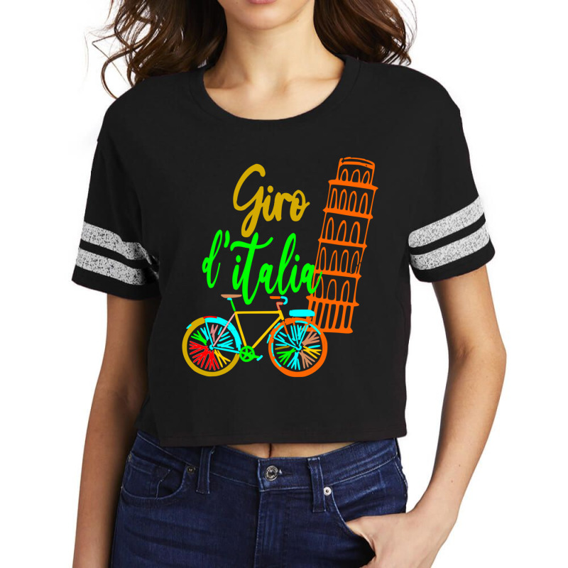 Giro D_italia- Cycling Scorecard Crop Tee by cm-arts | Artistshot