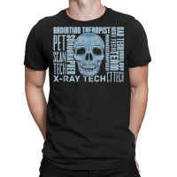 X Ray Tech Skull Skulls Technologist Radiology Technician T-shirt | Artistshot