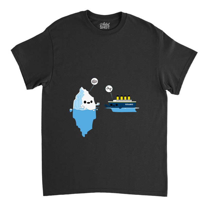 Rock Paper Scissors Titanic Classic T-shirt | Artistshot