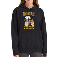 I Told My Wife Drinking Just On Weekends Is Lame   Funny Vintage Hoodie | Artistshot