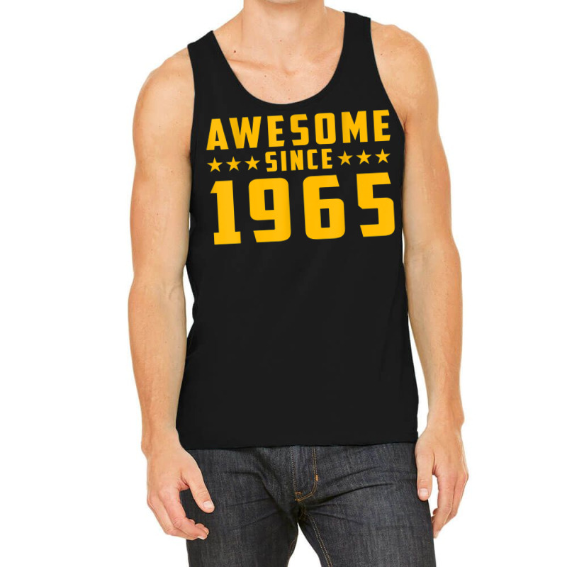 Awesome Since 1965 Birthday Tank Top | Artistshot