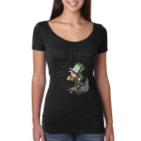 Always Time For Tea Mad Hatter Women's Triblend Scoop T-shirt | Artistshot