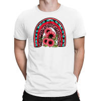Valentines Sunflower Rainbow T-shirt | Artistshot