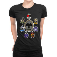 Nine Companions Ladies Fitted T-shirt | Artistshot