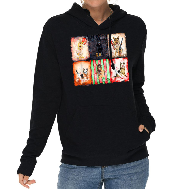 Ads German Shepherd Horror Halloween Lightweight Hoodie | Artistshot