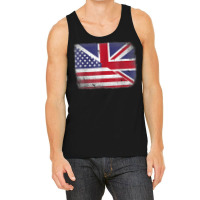 British American Flag Great Britain T Shirt Tank Top | Artistshot